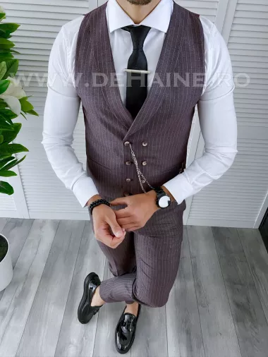 Compleu barbati Vesta + Pantaloni B5725 30-1 Compleu barbati Vesta + Pantaloni B5725 30-1
